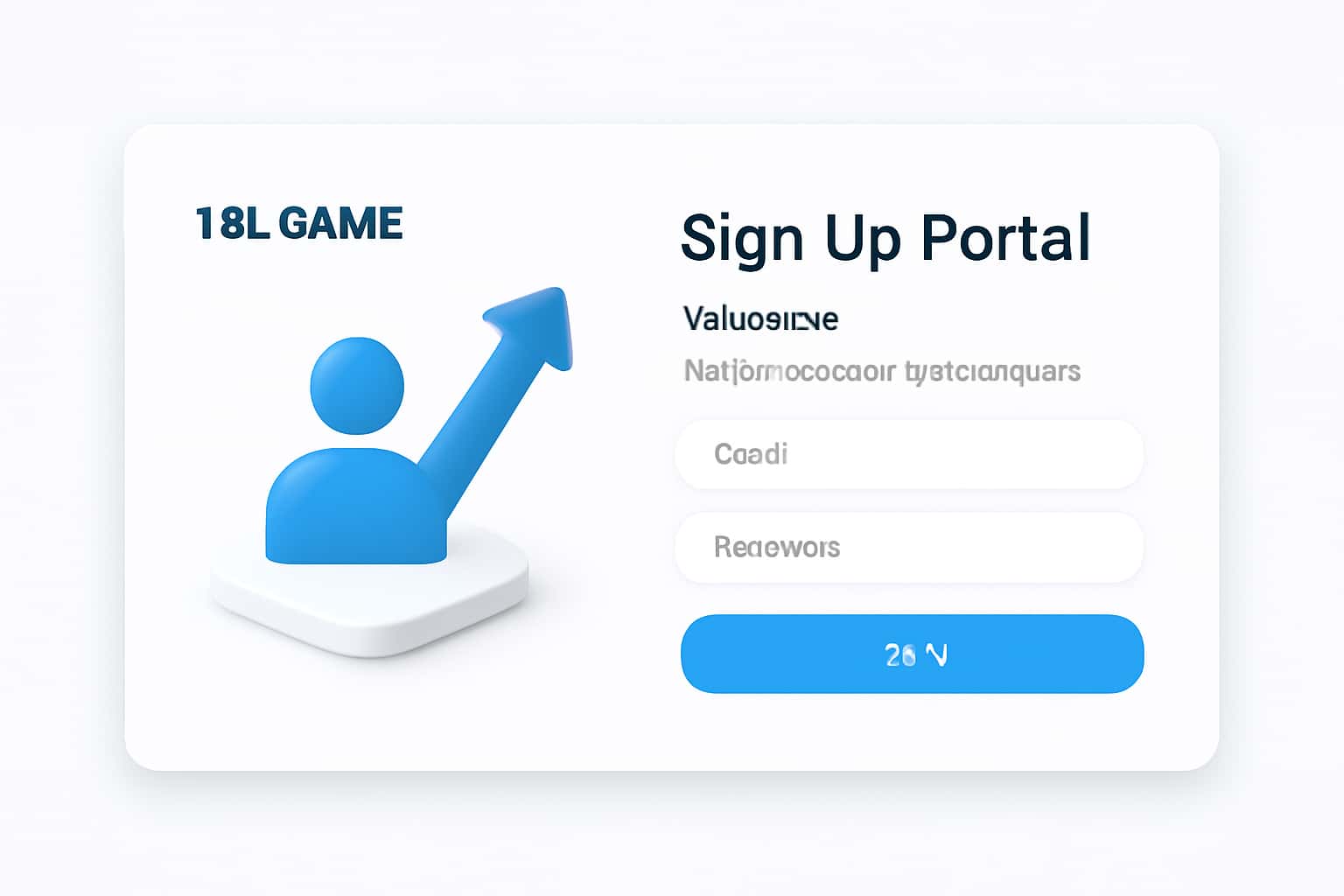 13L Game Sign Up Portal Interface